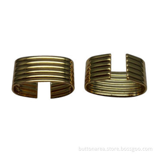 Garments Stopper, Oval Shape, Hanging Gold, Small Orders are Welcome
